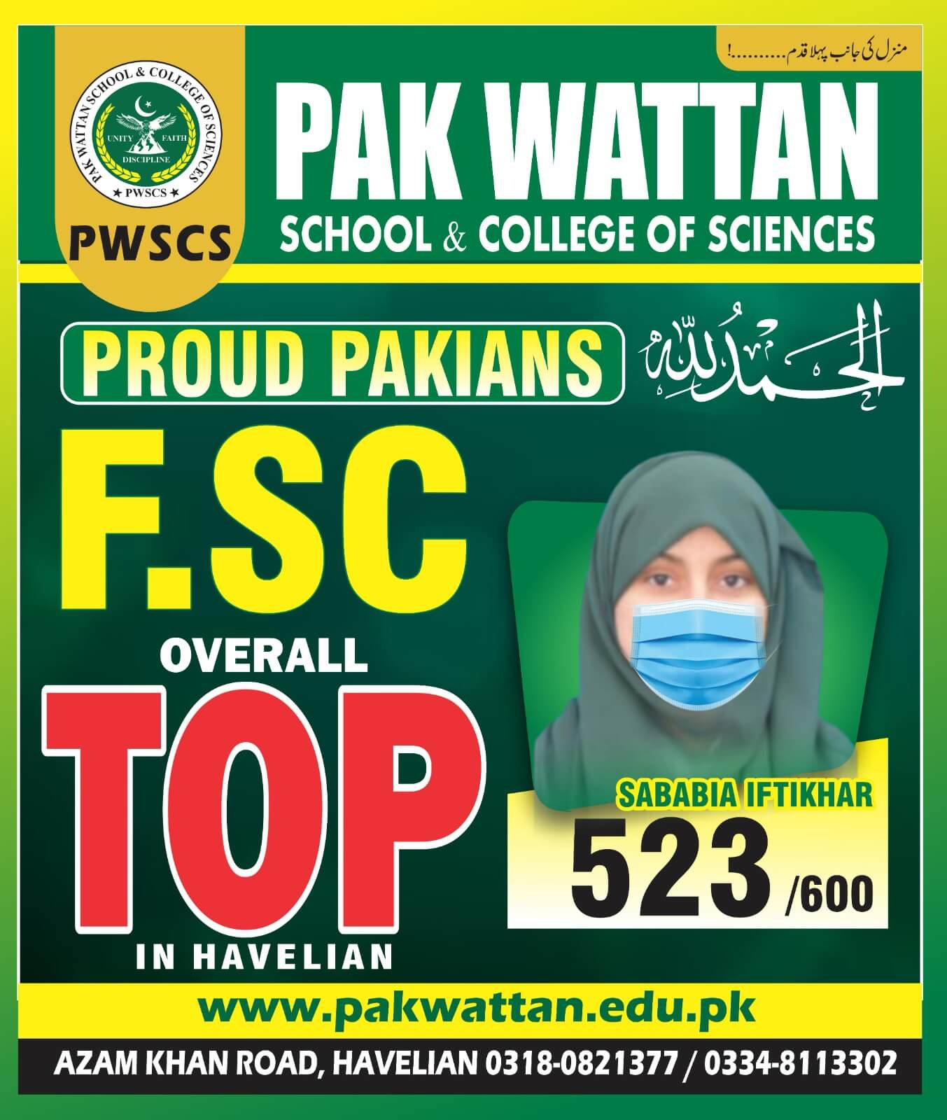 Top Positions in Havelian